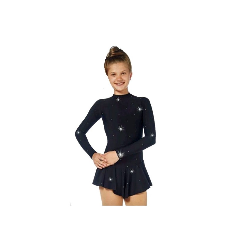 Kunstschaatsen jurk Sagester model 200 zwart Kunstschaatsen jurk Sagester model 200 zwart